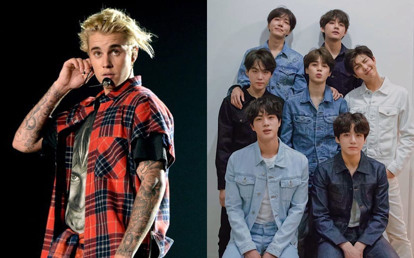 justin bieber e bts