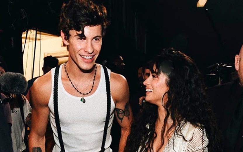 beijo de Shawn Mendes e Camila Cabello