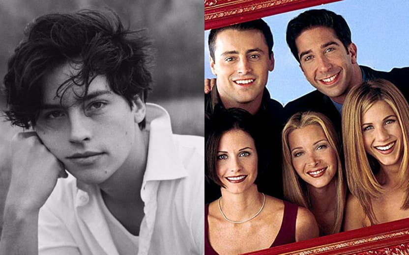 cole sprouse em friends