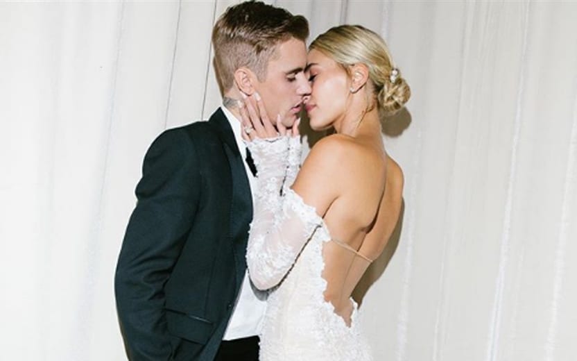 vestido da Hailey Bieber