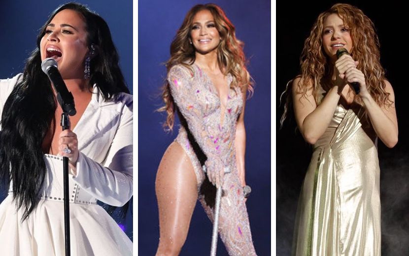 Super Bowl lançará álbum visual com performances de Demi Lovato, Shakira e Jennifer Lopez