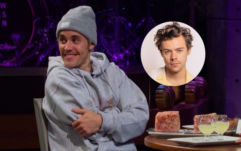Justin Bieber questiona talento de Harry Styles ao vivo e o chá foi de climão!