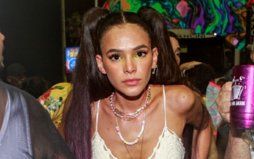 Danilo Gentili ofende corpo de Bruna Marquezine e leva pisão da atriz