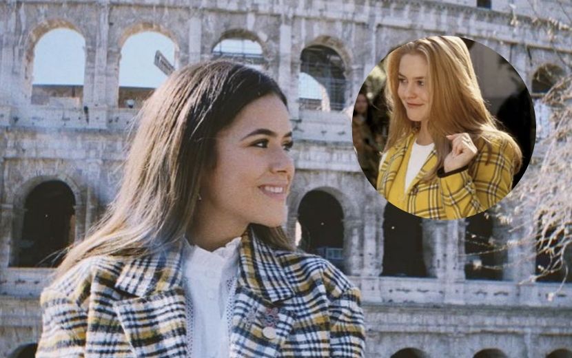 Maisa encarna As Patricinhas de Beverly Hills em foto no Coliseu