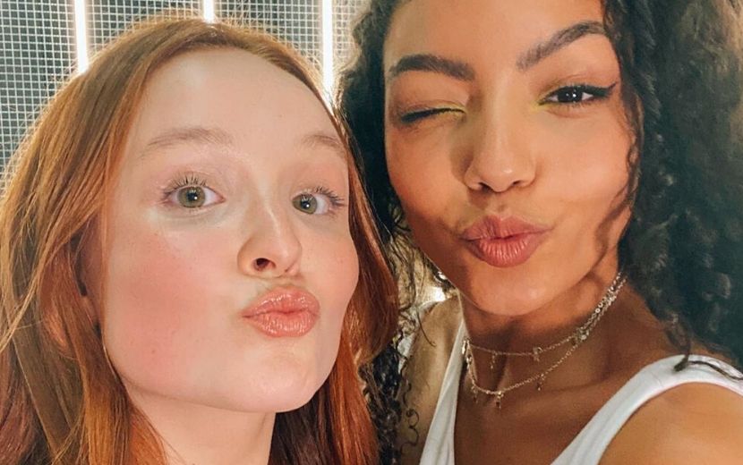Larrisa Manoela encontra Now United e revela projeto misterioso com o grupo!