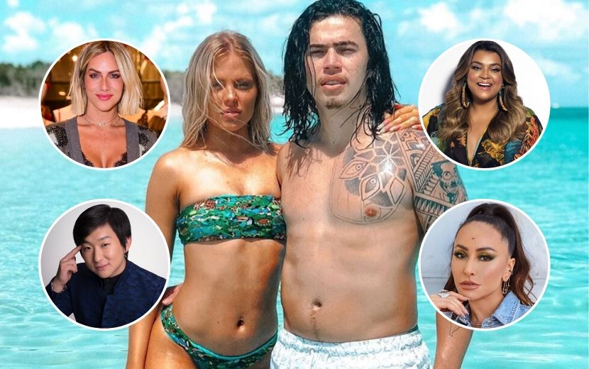 Chocados, famosos reagem à separação de Whindersson Nunes e Luísa Sonza