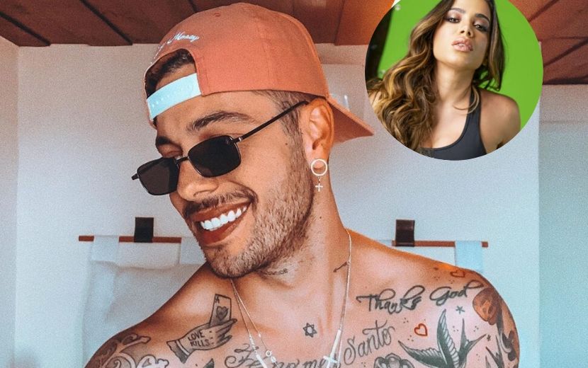 Gui Araújo é acusado de estar com Anitta apenas pelo dinheiro e dá pisão em seguidora