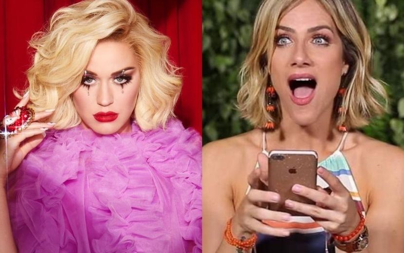 Em entrevista inédita com Giovanna Ewbank, Katy Perry esbanja fofura ao conhecer Titi!