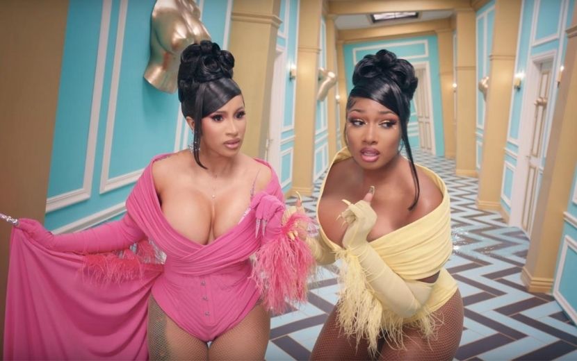 “WAP”: Cardi B e Megan Thee Stallion quebram a internet em novo clipe com Kylie Jenner!