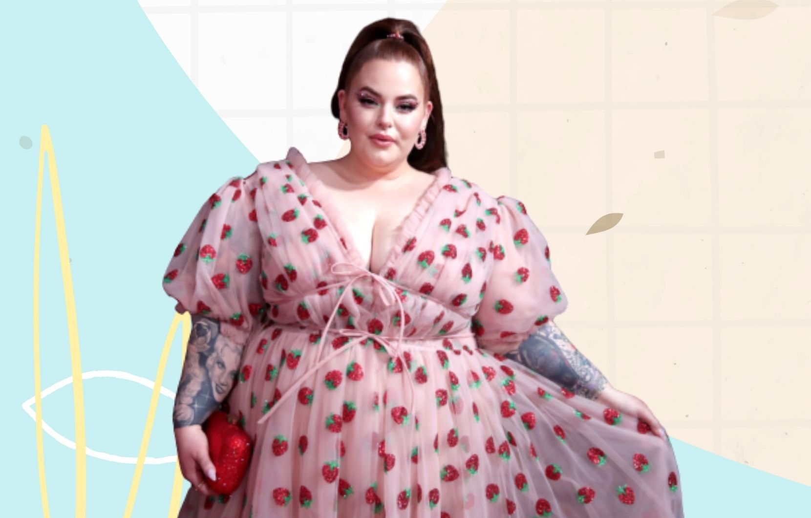 Meses depois de ser criticada pela roupa no Grammy, vestido de Tess Holliday se torna tendência no TikTok