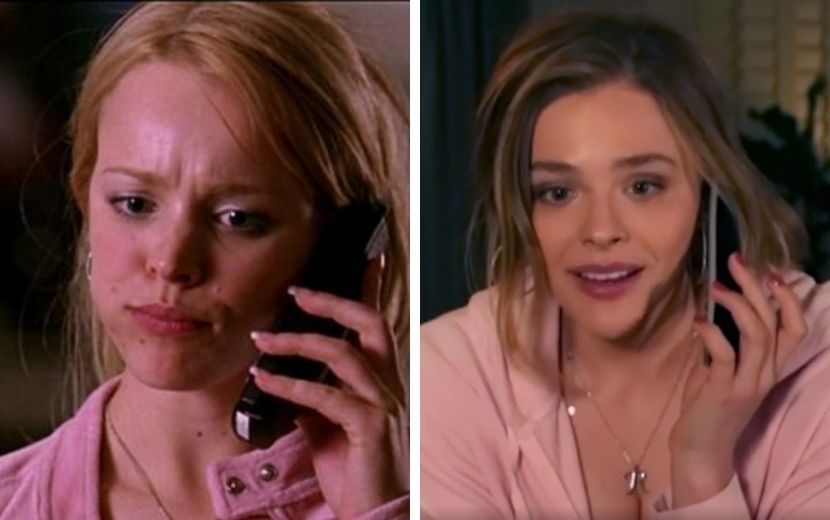 Chloë Grace Moretz e Sarah Ramos recriam cena icônica de "Meninas Malvadas"