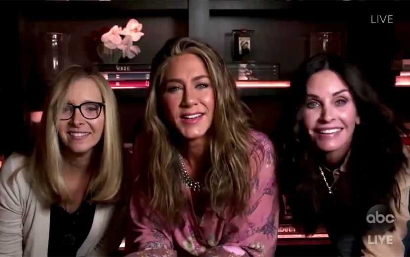 Emmy 2020: Courtney Cox, Jennifer Aniston e Lisa Kudrow, de "Friends", fazem aparição especial!
