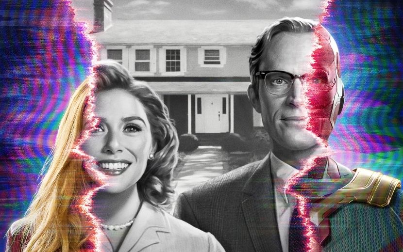 "WandaVision" ganha primeiro trailer sobre a ameaça na vida perfeita de Feiticeira Escarlate e Visão