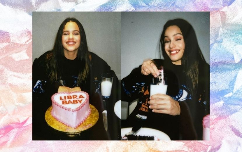 Rosalía prova que é libriana raíz em cliques de aniversário