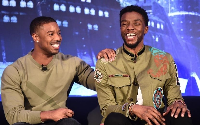 Michael B. Jordan quebra silêncio sobre morte de Chadwick Boseman com texto emocionante