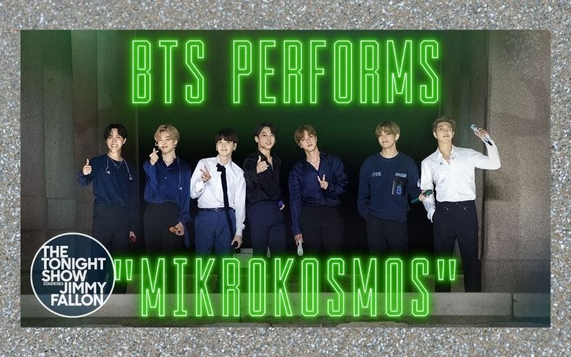 BTS faz tudo em nova apresentação no programa de Jimmy Fallon com a música "Mikrokosmos" - assista ao vídeo!