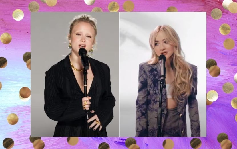 Estamos apaixonadas por essa apresentação intimista de Zara Larsson e Sabrina Carpenter da música "WOW" - vem ver!