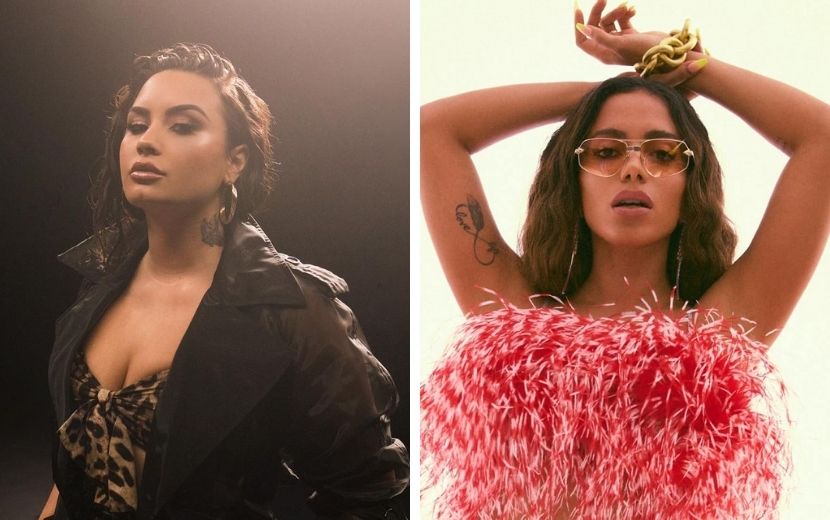 Demi Lovato comenta em post de Anitta e fãs pedem por parceria!