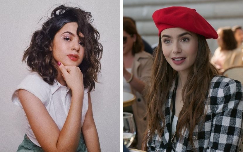 Maisa assume visual francês e usa look no estilo de "Emily em Paris"