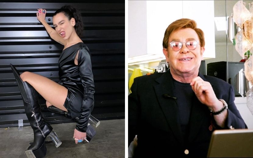 Dua Lipa e Elton John juntos? Cantor é confirmado em show online da artista