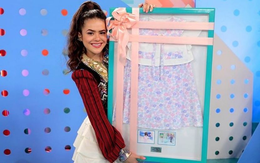 Maisa se despede de seu programa no SBT e ganha presente de Silvia Abravanel