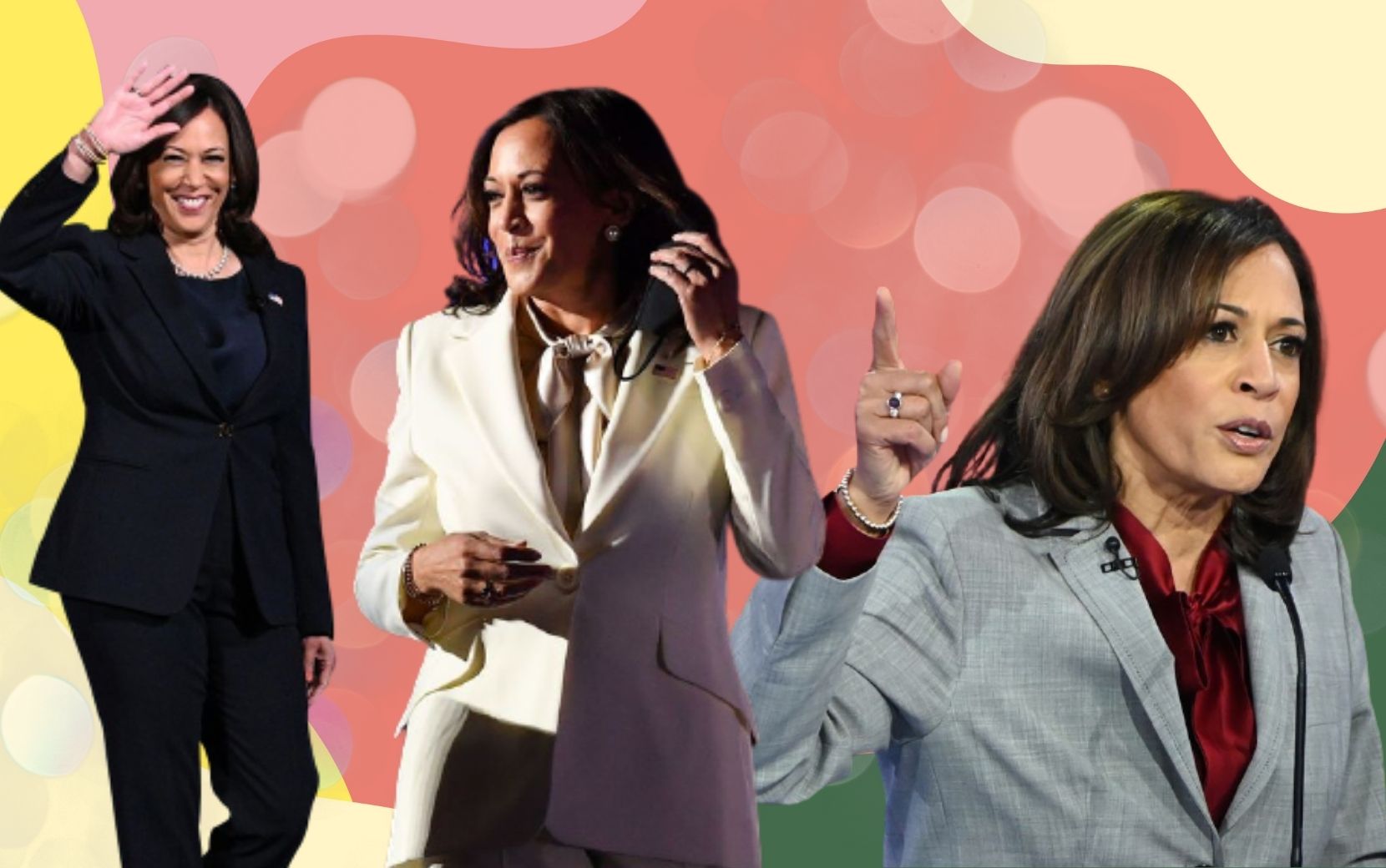 Liberdade e poder: a moda política de Kamala Harris