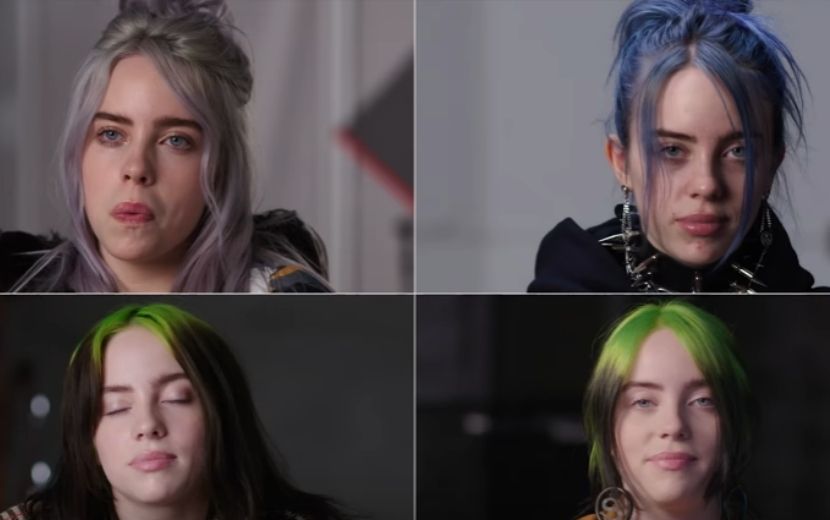 Billie Eilish dá a mesma entrevista por 4 anos e relembra tudo o que conquistou em vídeo emocionante