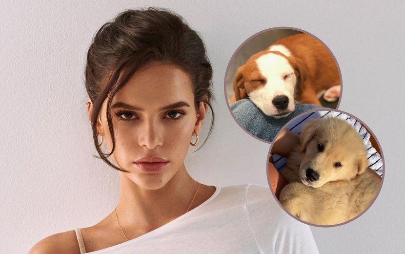 Bruna Marquezine compartilha fotos com pets e web se derrete com fofura!