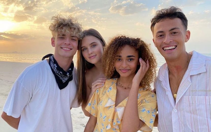 Mélanie já começou a ensaiar com o Now United - vem ver!