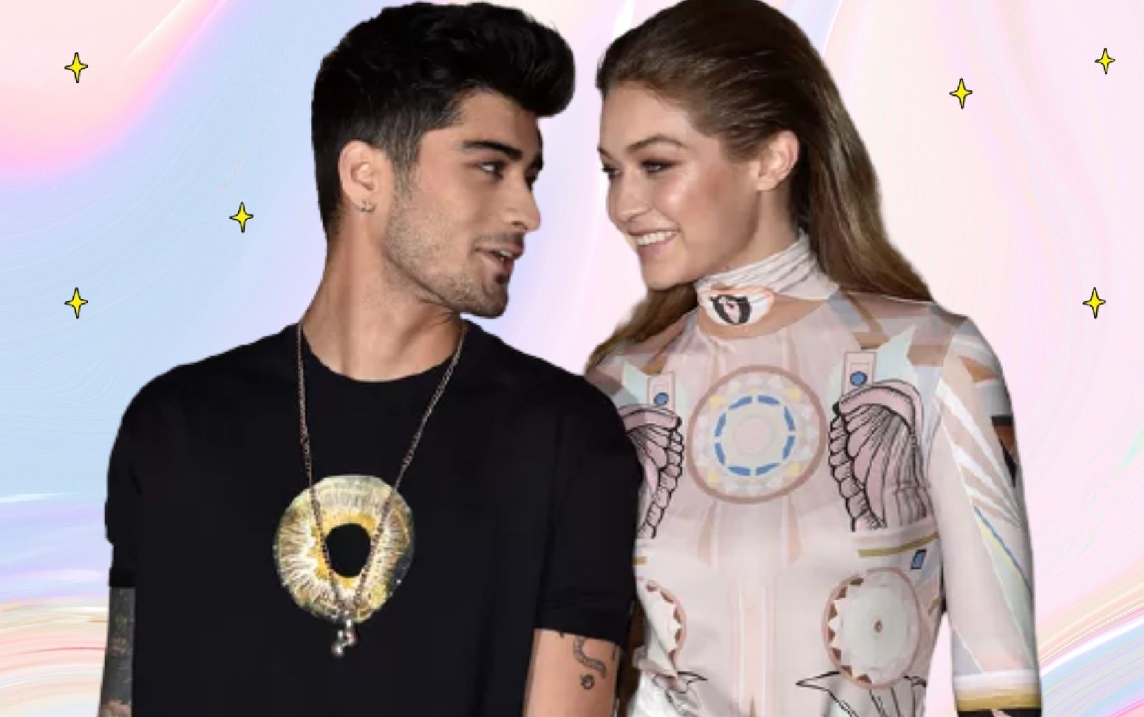 Gigi Hadid compartilha clique de filha com Zayn Malik durante o Natal - veja!
