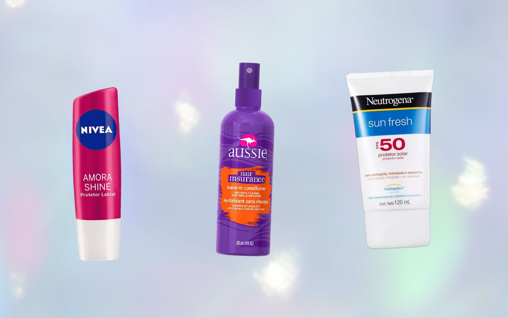 Cuidados de verão: confira itens para proteger o cabelo, pele e lábios