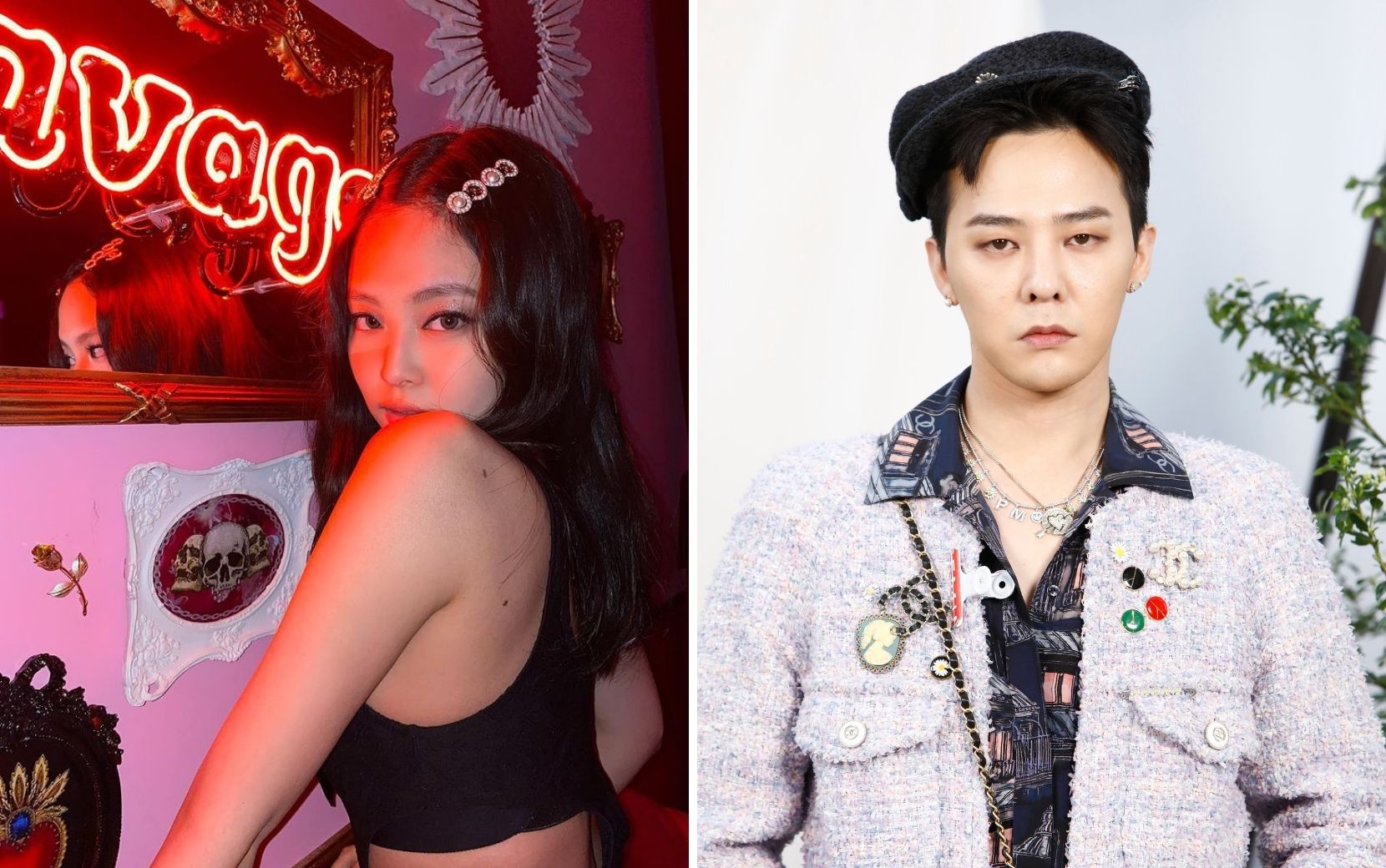 Jennie, do Blackpink, pode estar em um relacionamento com G-Dragon, do Big Bang