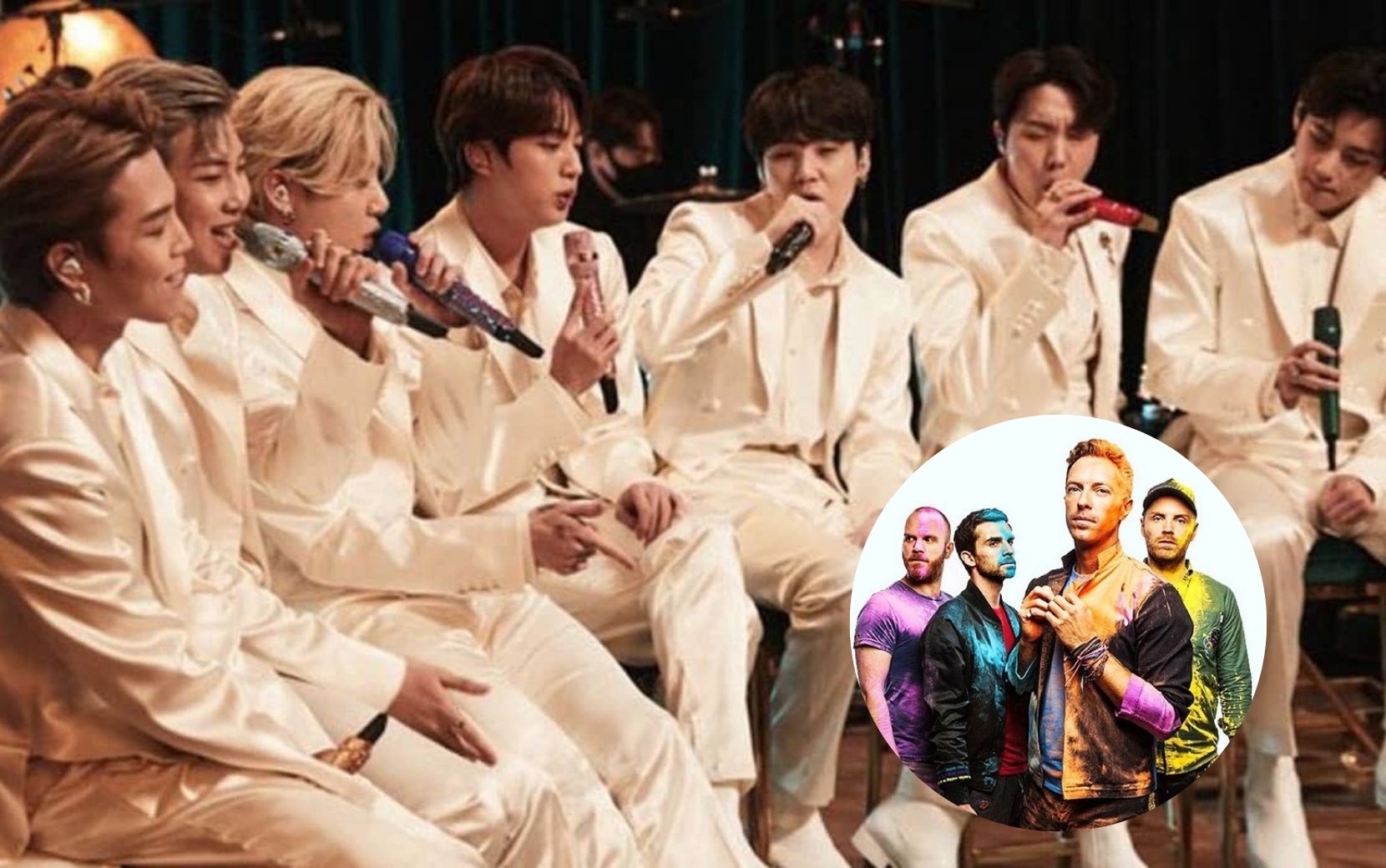 BTS faz cover de "Fix You" e Coldplay reage; vem ver!