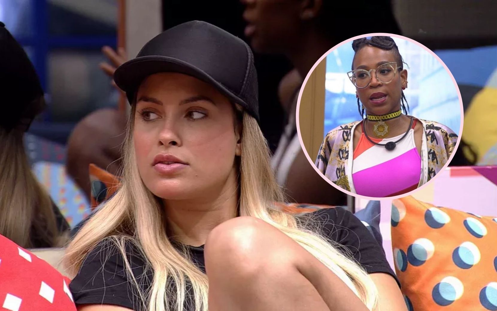 BBB21: Sarah fala sobre Karol Conká: "Acho que vai mudar da água para o vinho"