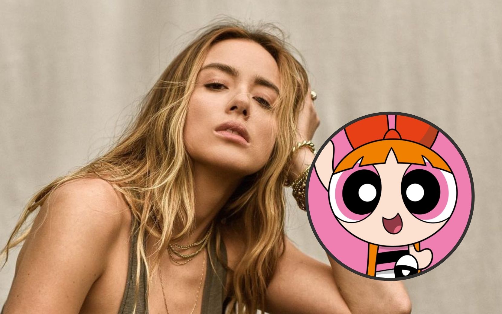Chloe Bennet muda o visual para viver Florzinha no live-action de "As Meninas Superpoderosas"
