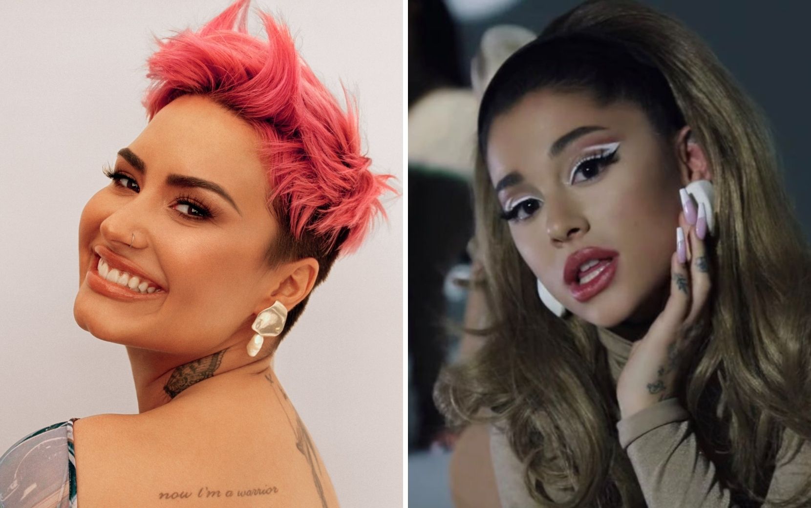 Demi Lovato confirma nome da parceria com Ariana Grande para novo álbum