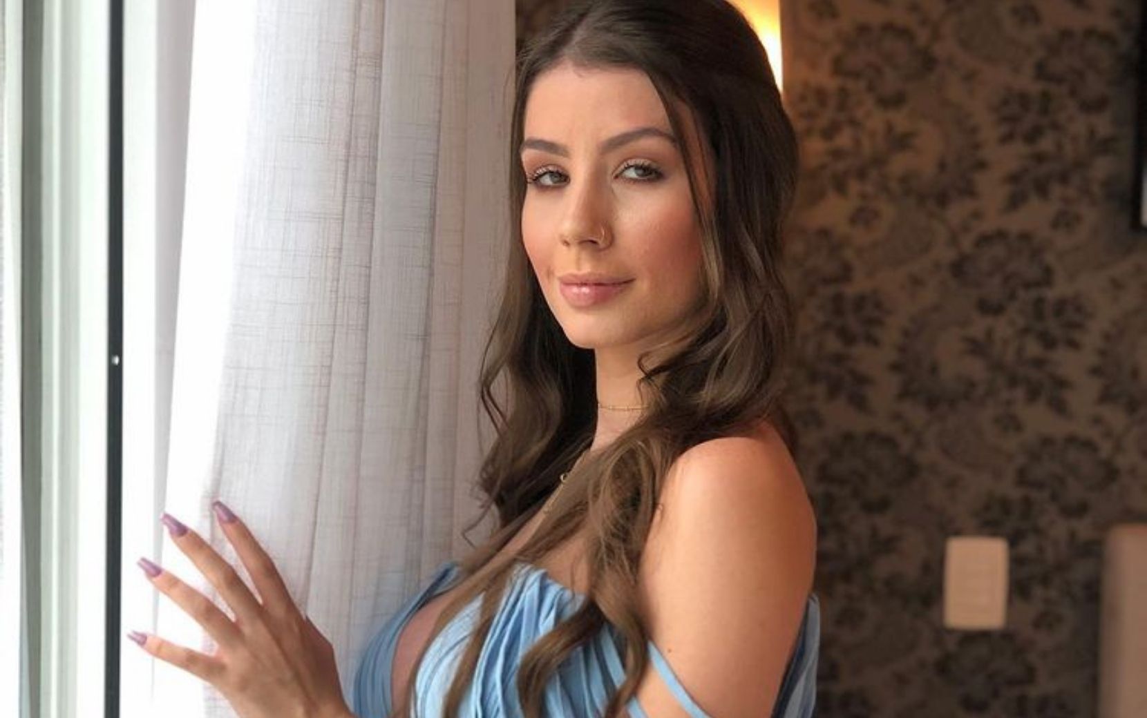 Maria Lina mostra detalhes do chá revelação do bebê que espera com Whindersson Nunes