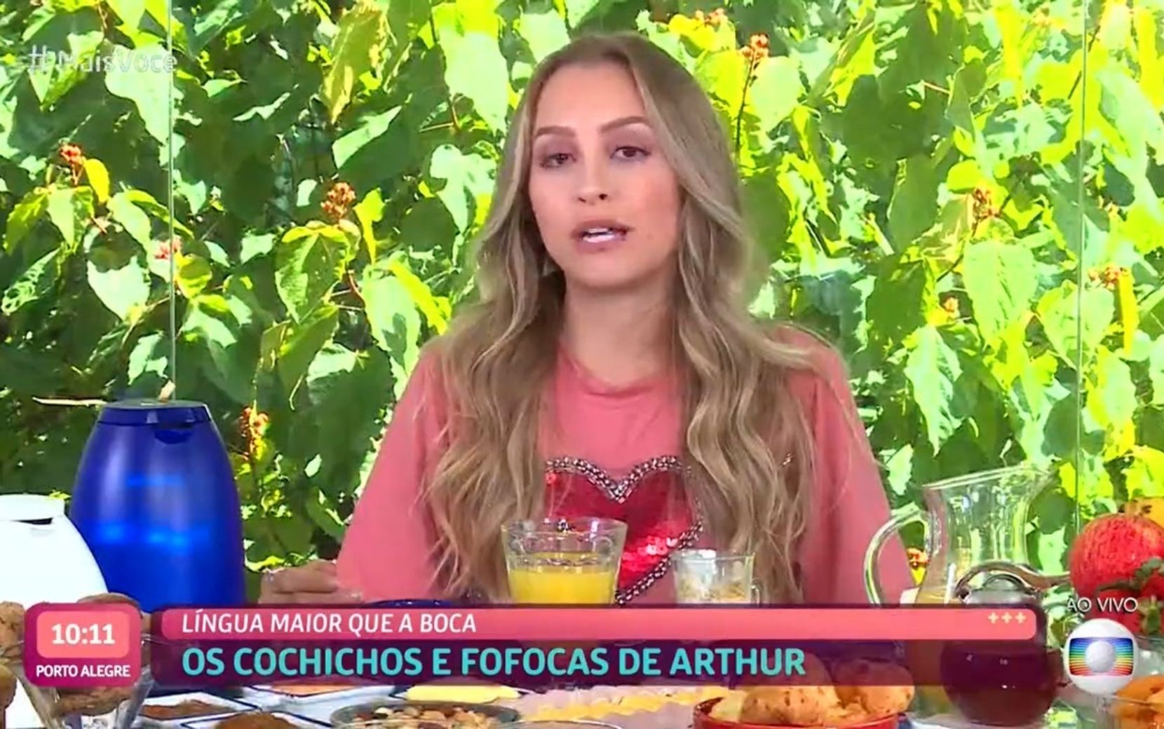 No Mais Você, Carla Diaz reage às falas polêmicas de Arthur: "Não é fácil ver esses vídeos"