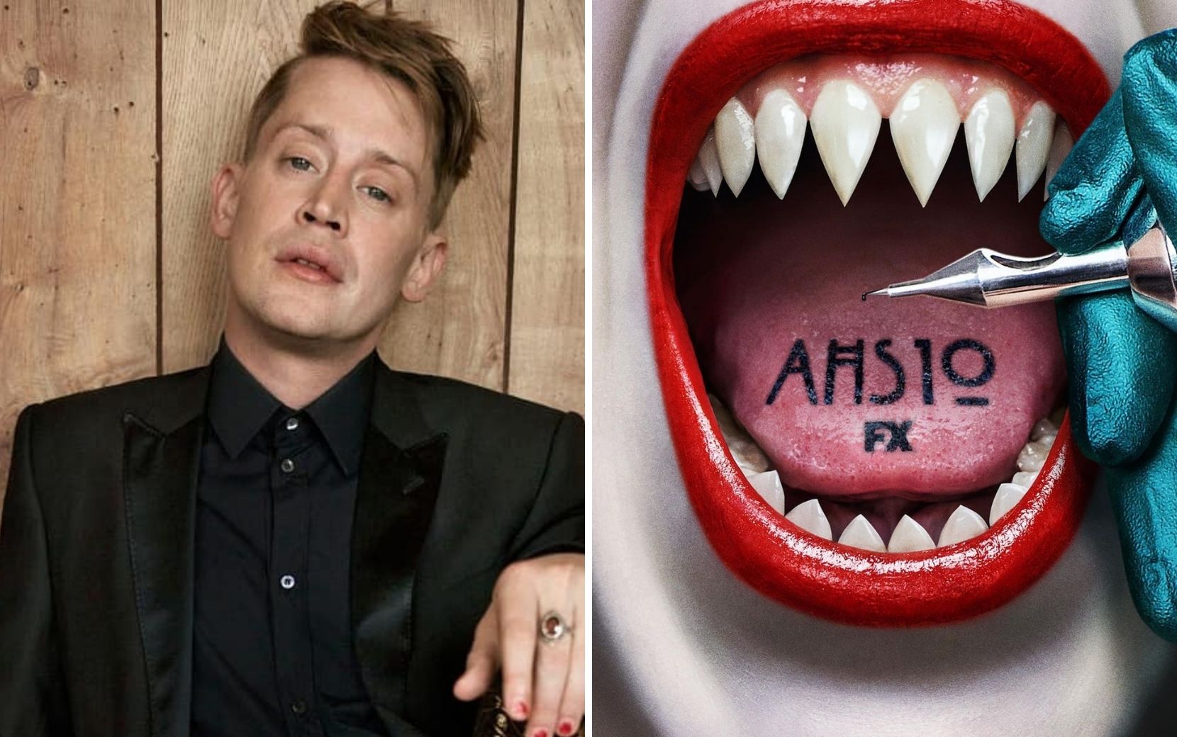 Macaulay Culkin aparece em nova foto da 10ª temporada de "American Horror Story"