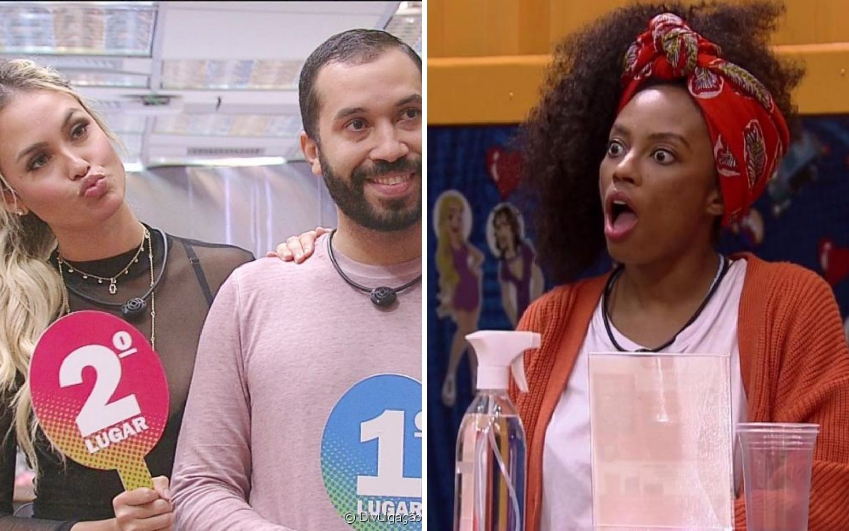 BBB21: em dia de eliminação, Sarah e Gilberto se juntam à Lumena para falar mal de Carla Diaz