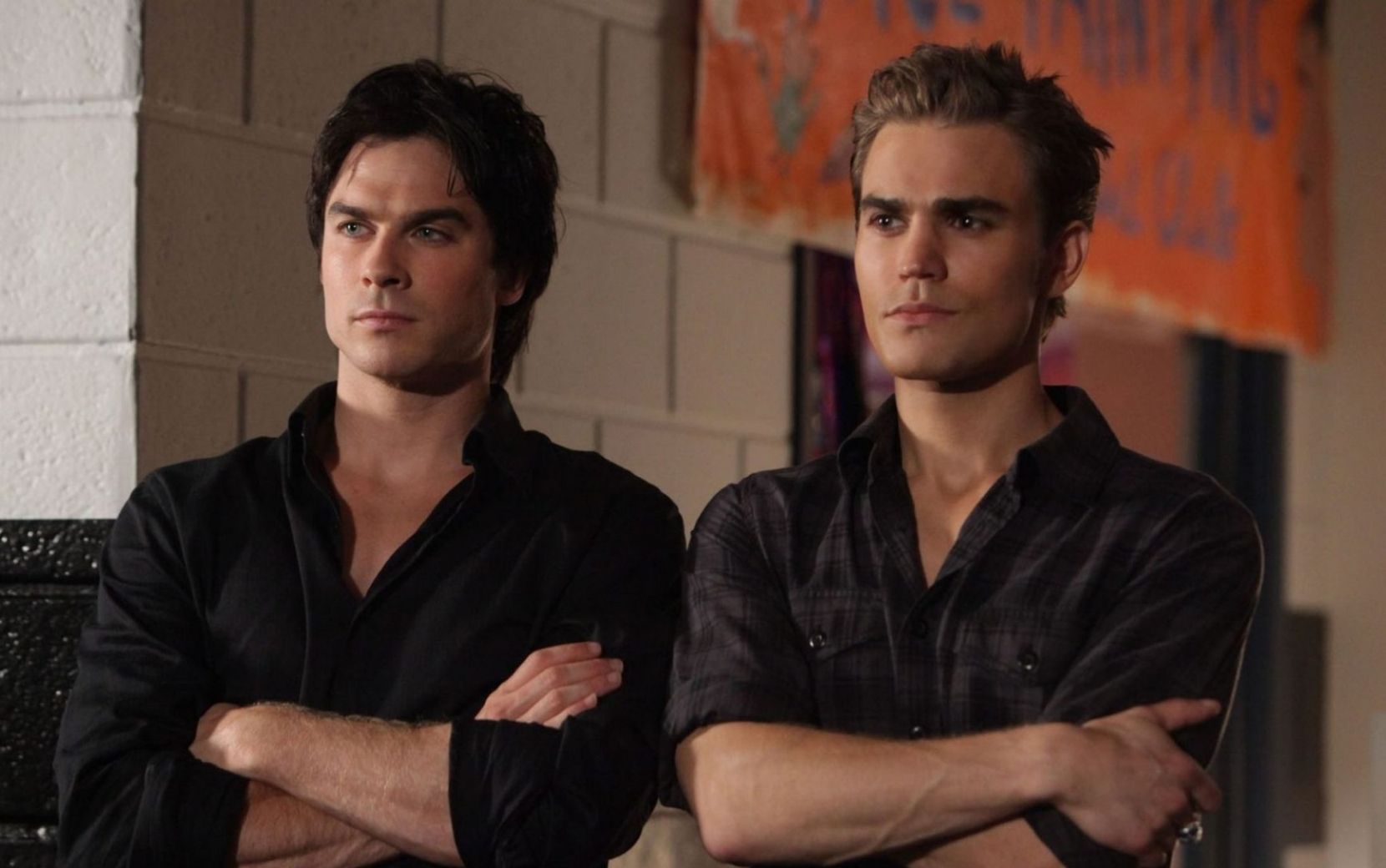Ian Somerhalder e Paul Wesley comentam cenas mais marcantes em "The Vampire Diaries"