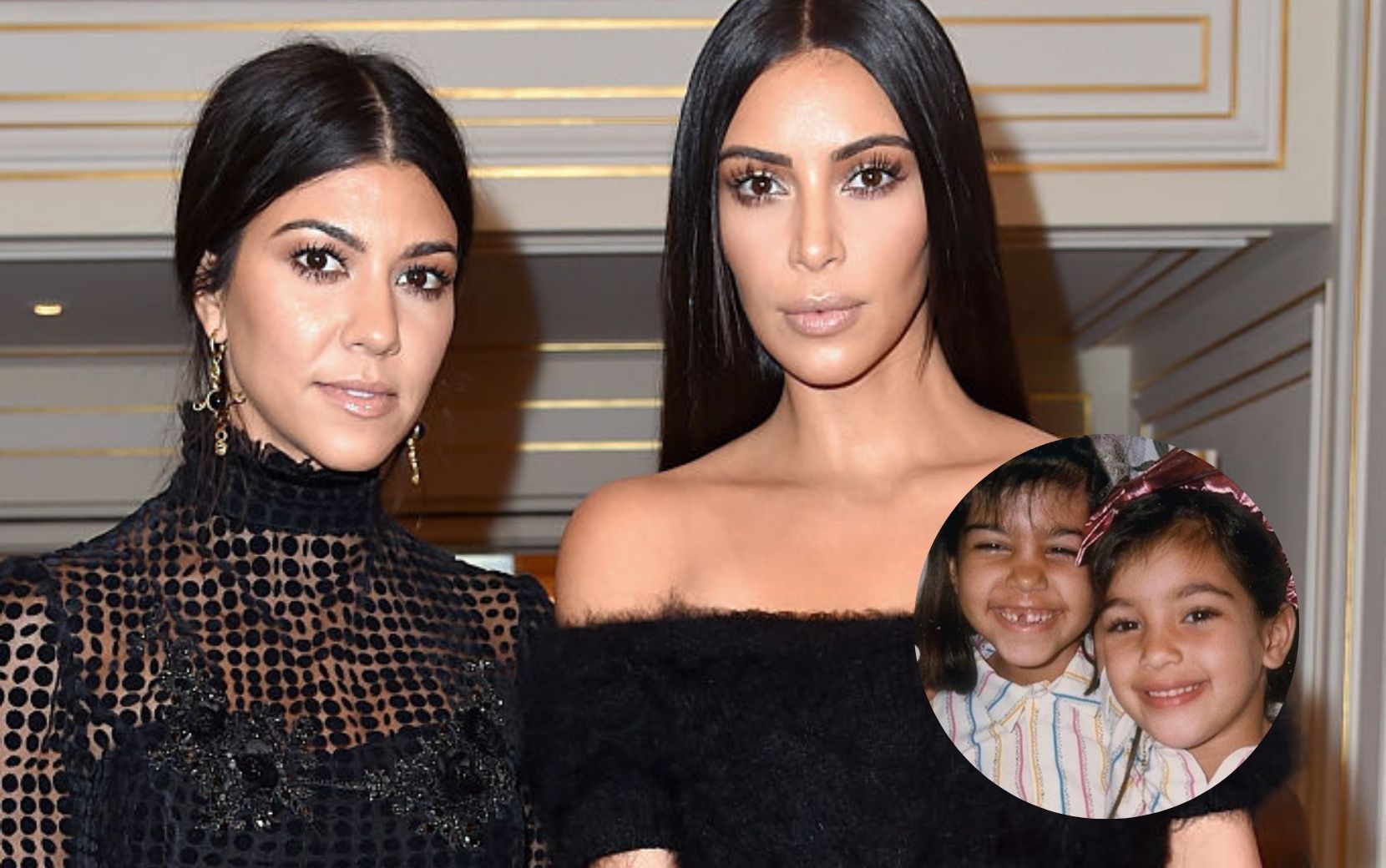 Kim Kardashian publica fotos antigas com Kourtney Kardashian e faz declaração de aniversário