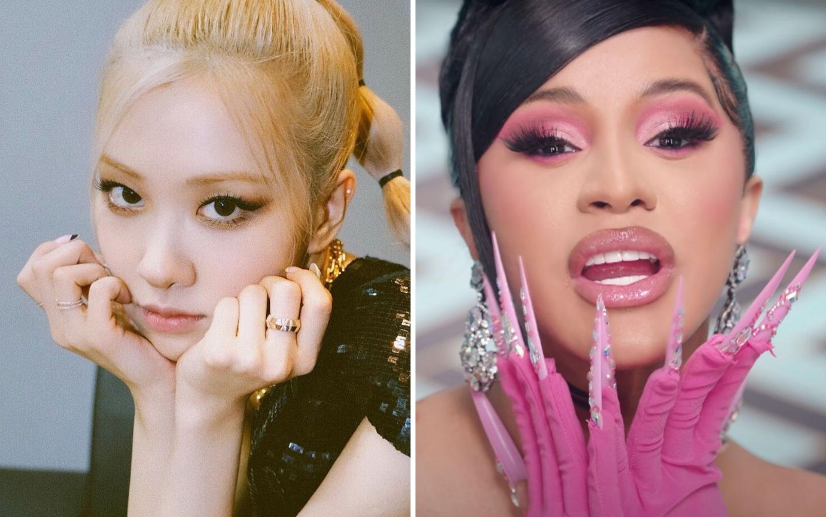 Rosé reproduz coreografia de "WAP" e Cardi B reage: "Ainda parece tão inocente"