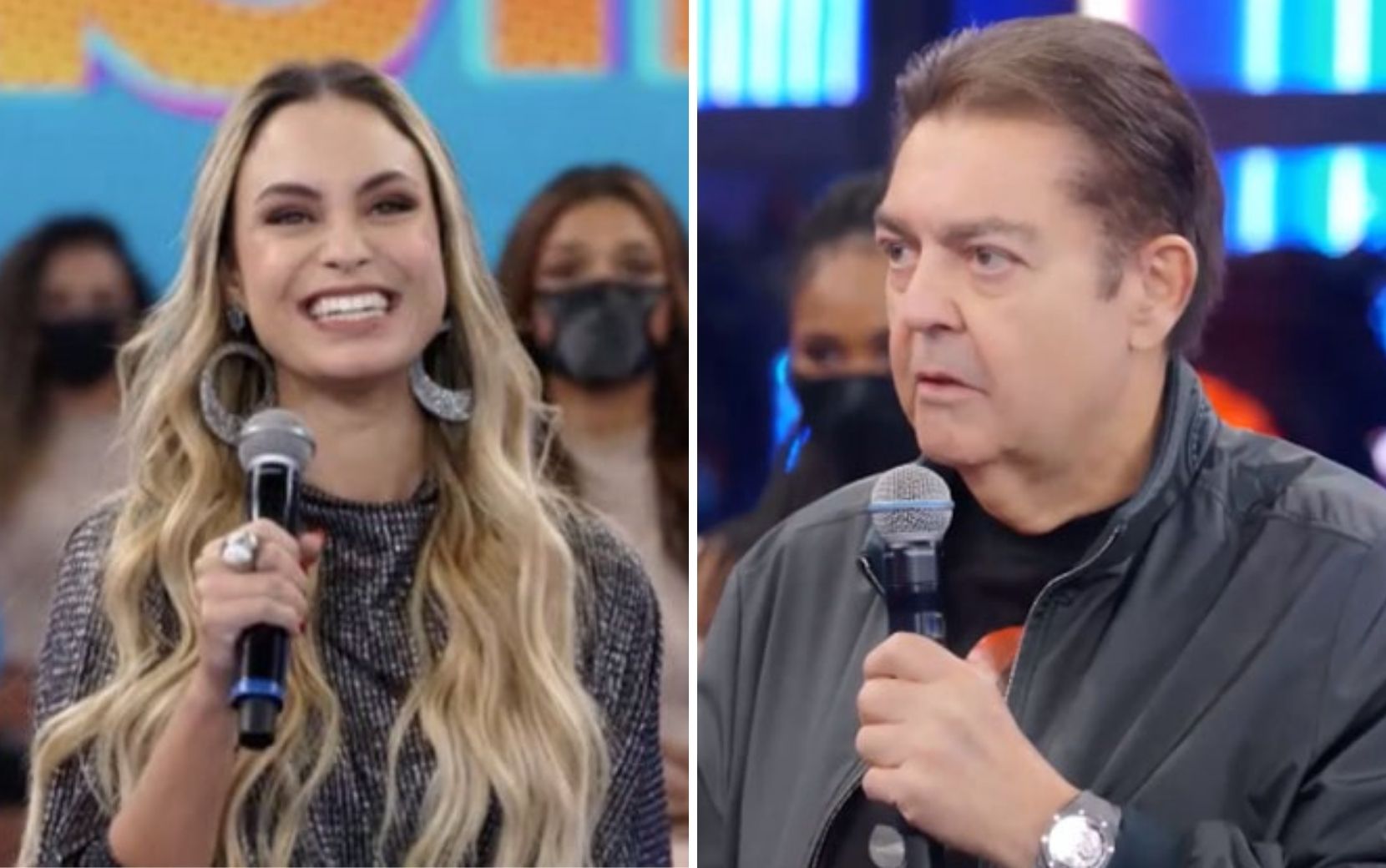 Sarah fala sobre amor do público e Faustão alfineta: "Vem da onde?"