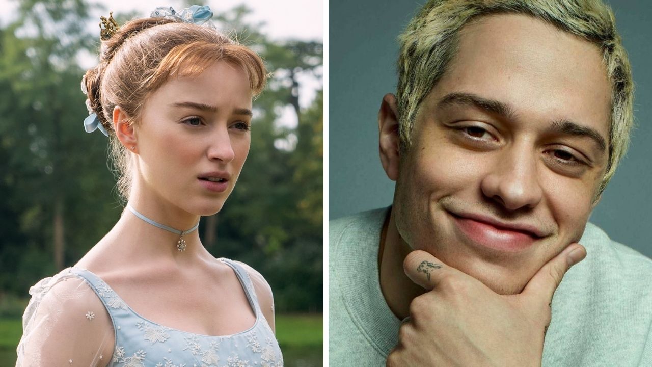 Phoebe Dynevor, de "Bridgerton", e Pete Davidson são vistos em passeio