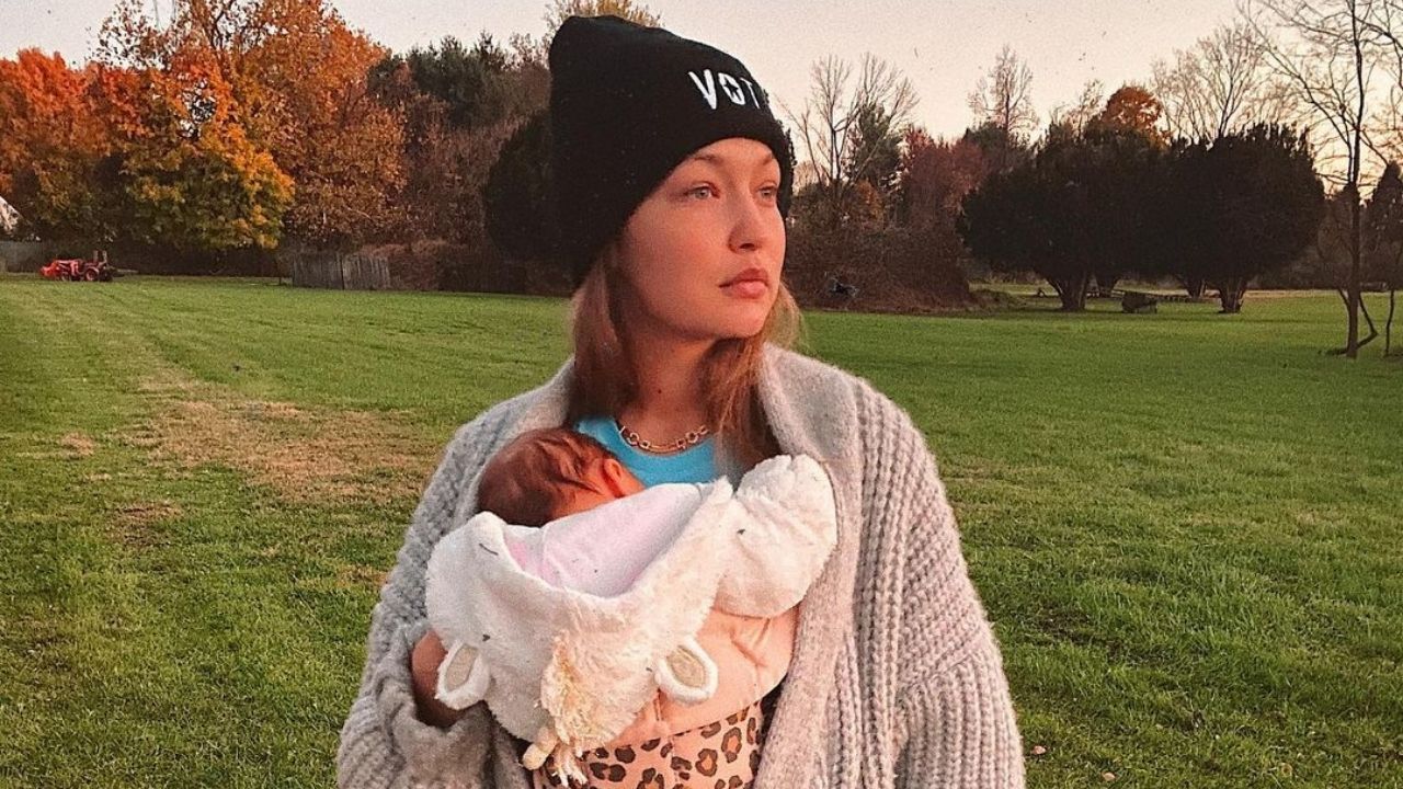 Gigi Hadid celebra Dia das Mães com fotos fofas ao lado de Khai: "Me sinto tão sortuda"