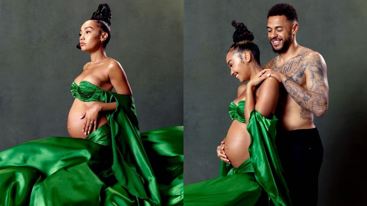 Leigh-Anne Pinnock, do Little Mix, anuncia gravidez em fotos
