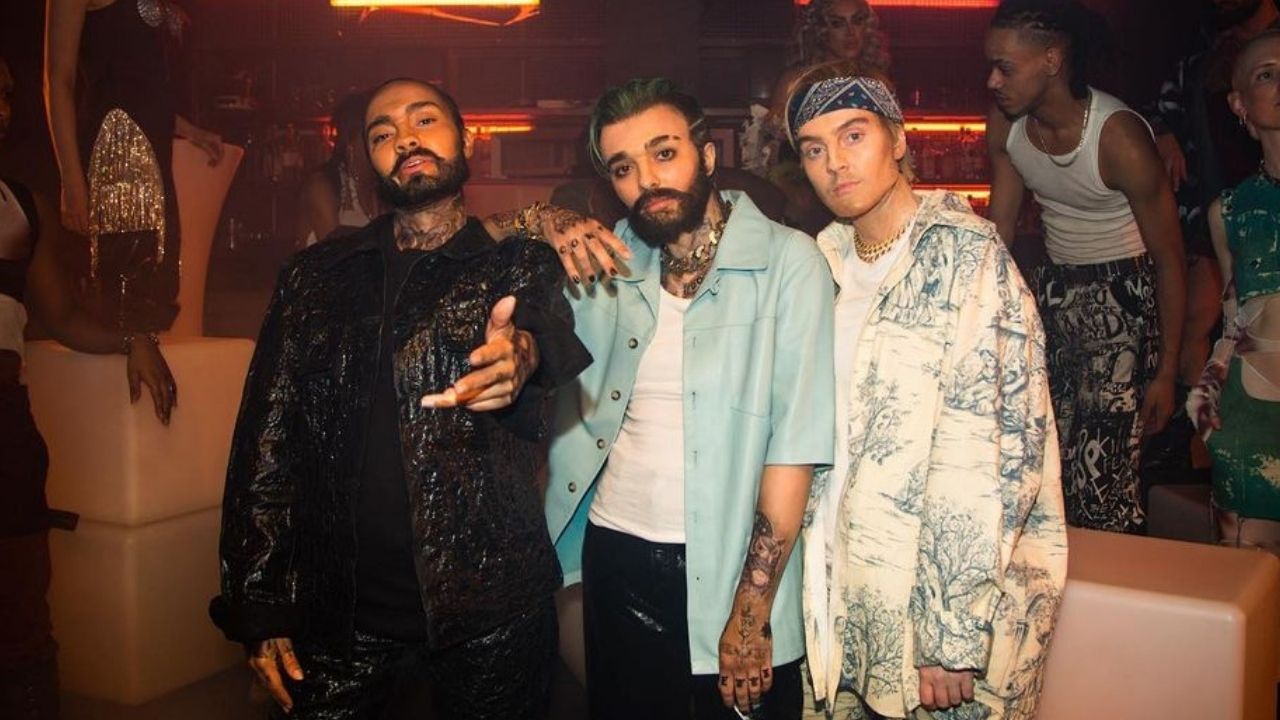 Little Mix mostra transformação em homens para clipe de "Confetti" em vídeo de bastidores