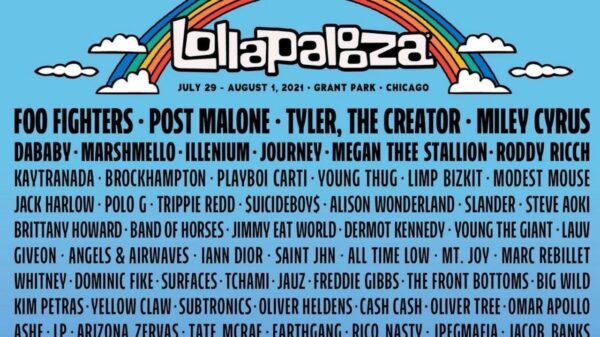 Lollapalooza de Chicago acontece ainda em 2021 e terá Miley Cyrus