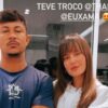 Após se encontrarem, Thaís e Xamã continuam flertando em redes sociais